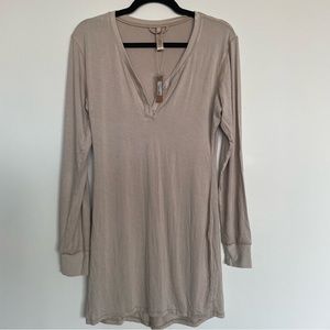 NWT Skims Sleep Henley Dress